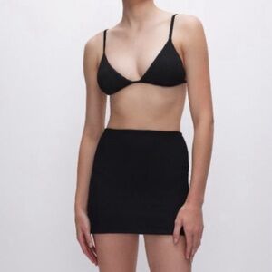 Good American Always Fits Cover-Up Miniskirt - size 3/4 (l/xl)